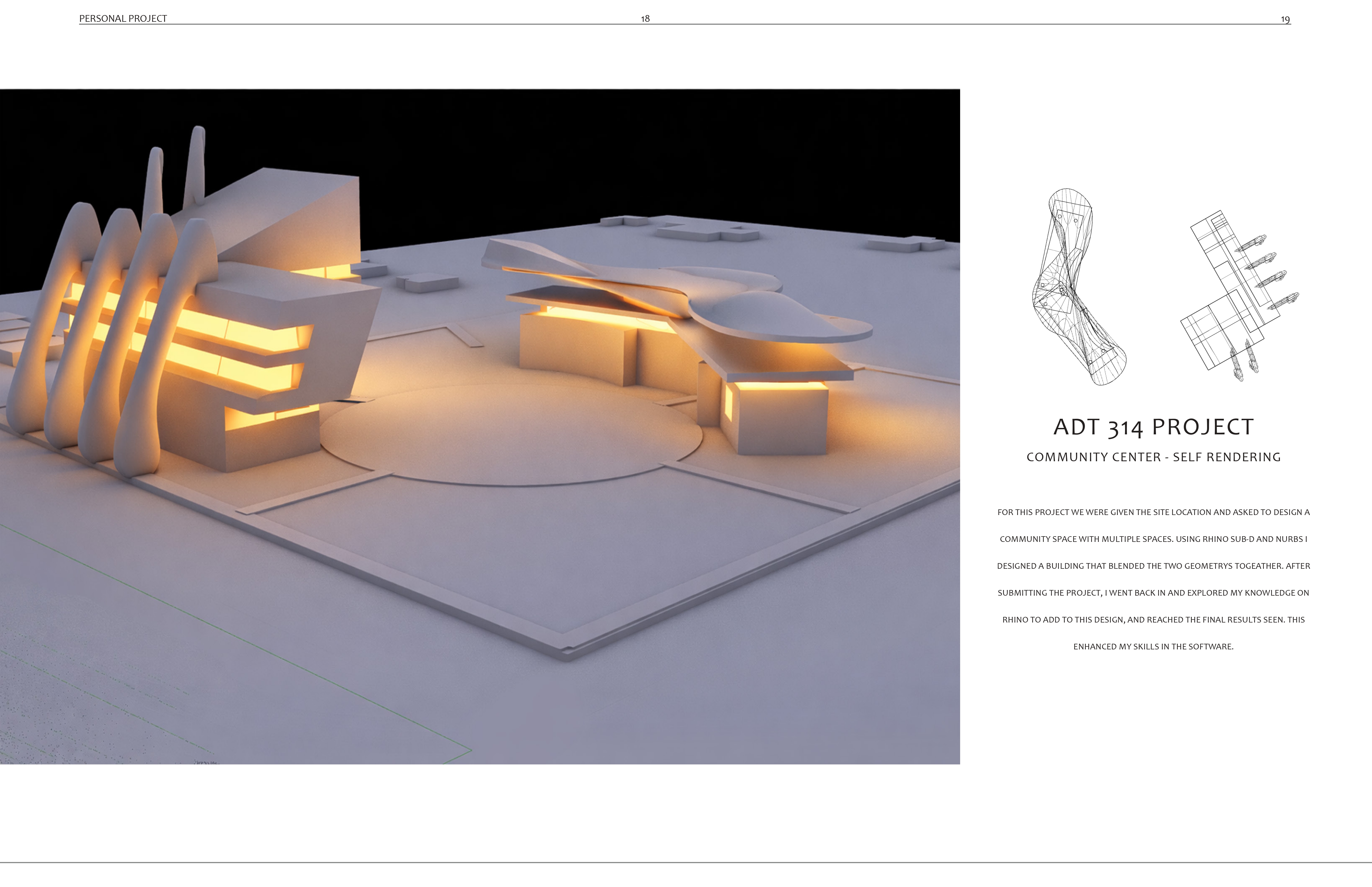 Community Center Rendering